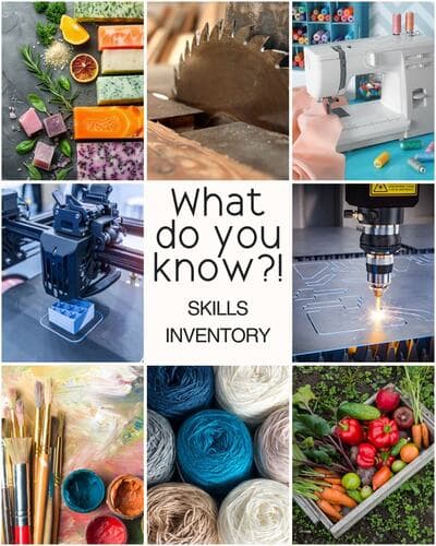 We are conducting a skills inventory to see the amazing knowledge of our community!

Fill out our form at https://docs.google.com/forms/d/e/1FAIpQLSeMxaguWAtqB2PGu0LO1wcmU7A91YMeA-T31heGcOYsSeDQMQ/viewform?usp=dialog

or find the link on our resources page on our website at sparkcreatives.org